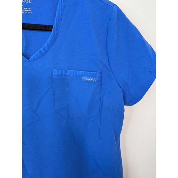 Jaanuu Scrub Top J96241 Color RYLW Medical Uniform 1 Pocket Size Large - Picture 5 of 8